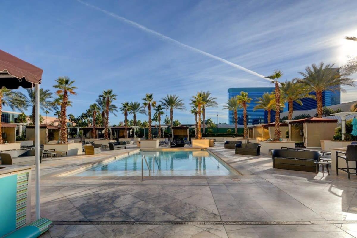 Mgm Signature-21-703 Strip View Jacuzzi Studio Las Vegas Extérieur photo
